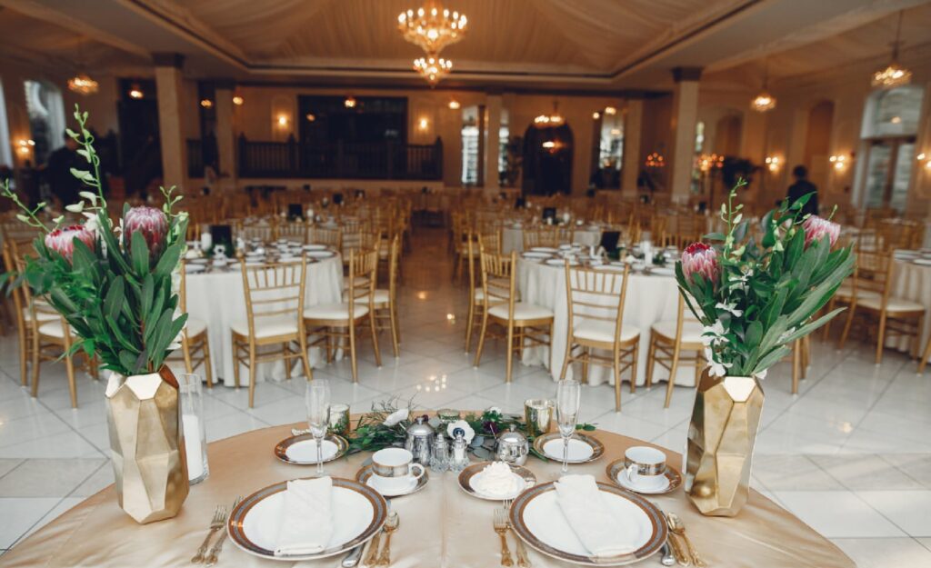 Elegant August Wedding Ideas at The Highlands Event Venue